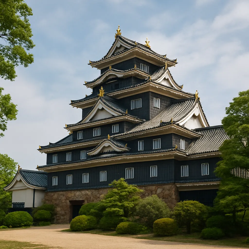 Zamek Okayama Keep – Japonia