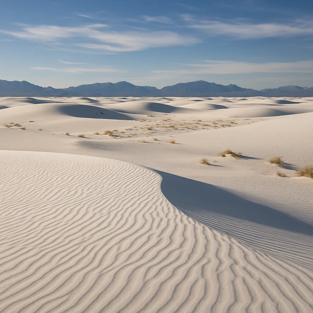 Pustynia White Sands – USA