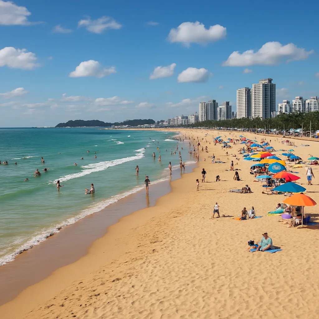 Plaża Eurwangni – Korea Południowa