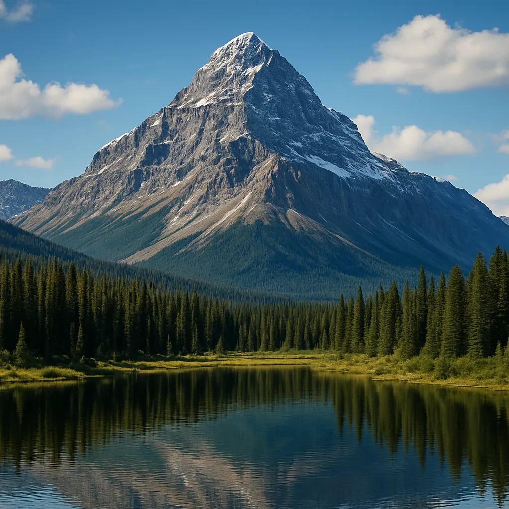 Góra – Mount Tuzo – Kanada