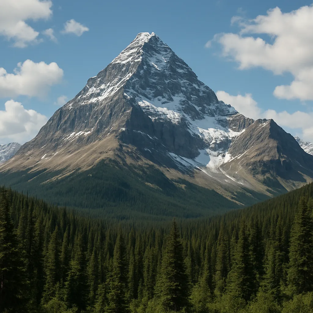 Góra – Mount Alberta – Kanada