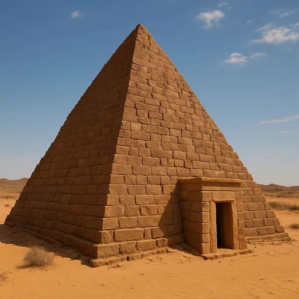 Piramida w Meroe (Beg. S 6) – Sudan