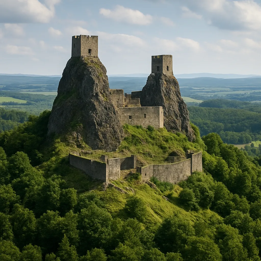 Zamek Trosky – Czechy