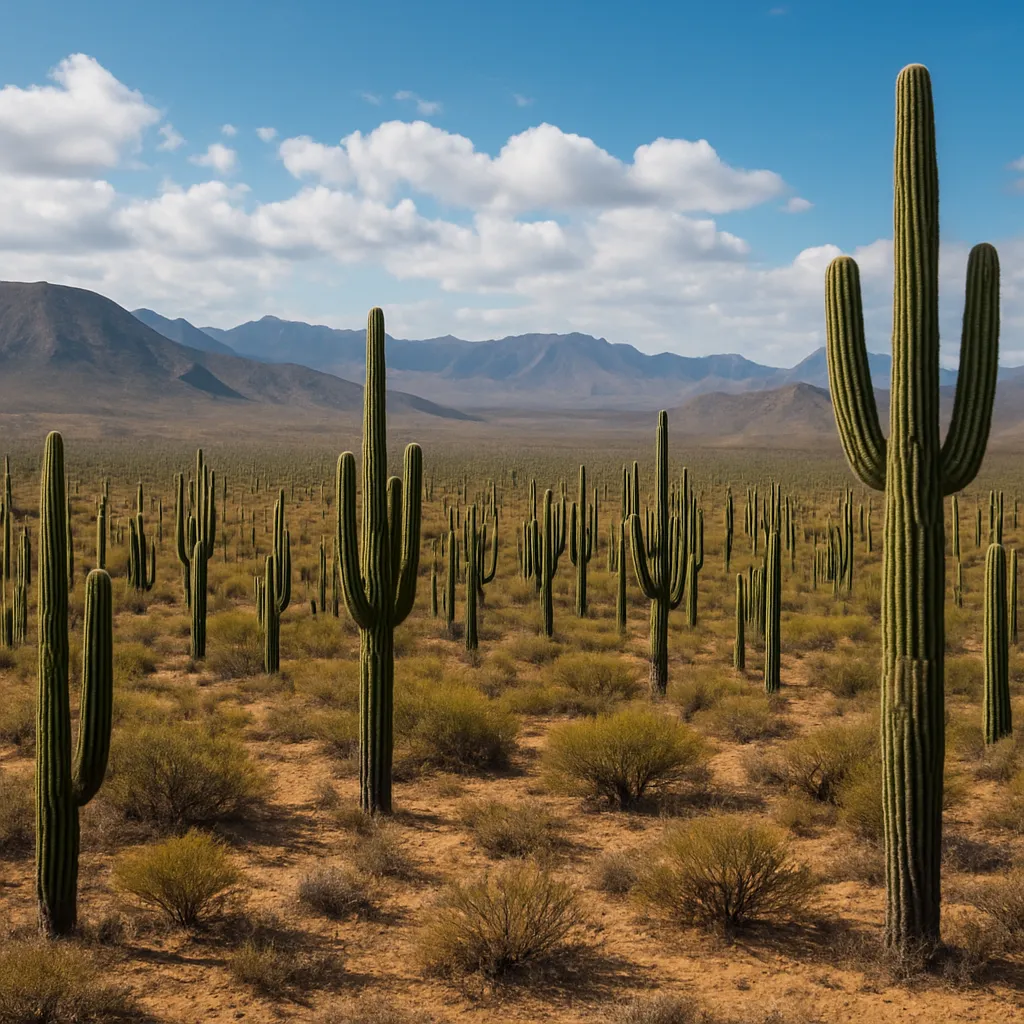 Pustynia Valle de los Cirios – Meksyk