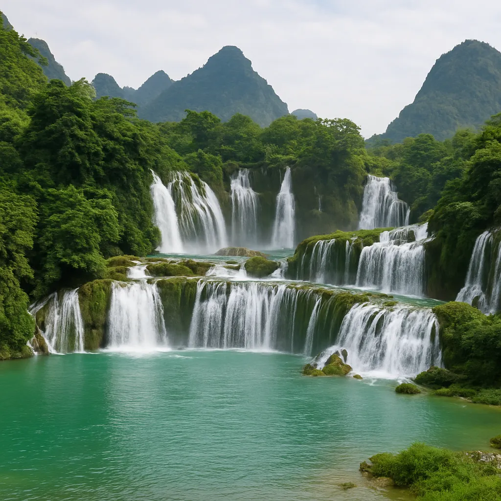 Wodospad Ban Gioc East – Wietnam