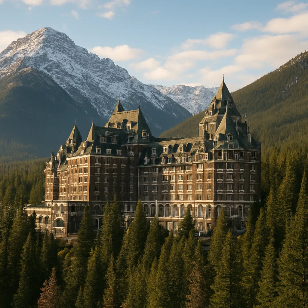 Zamek Banff Springs – Kanada