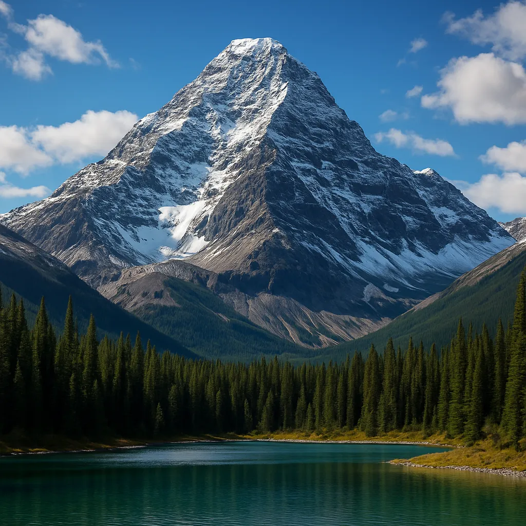 Góra – Mount Columbia – Kanada