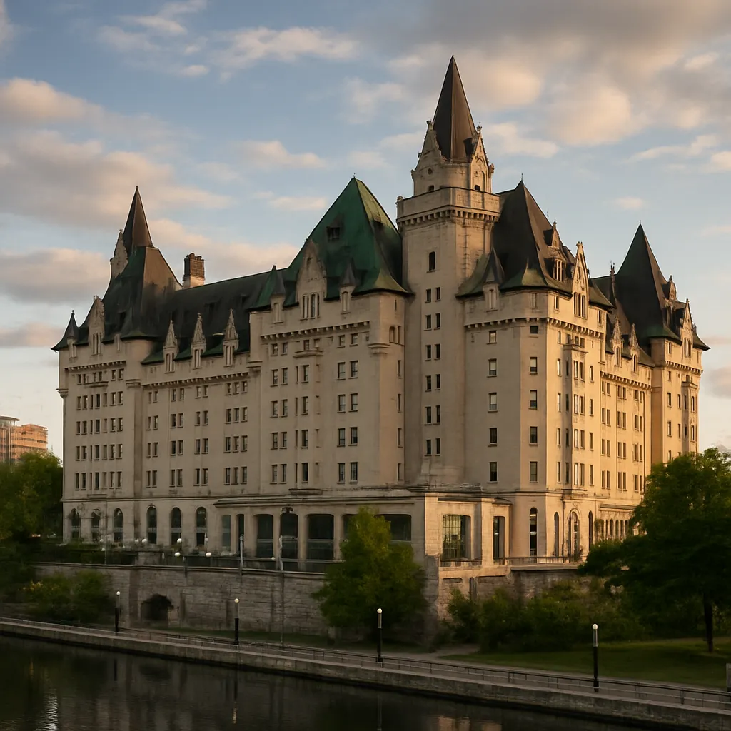 Zamek Chateau Laurier – Kanada