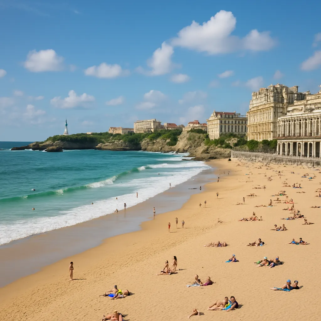 Plaża Biarritz – Francja