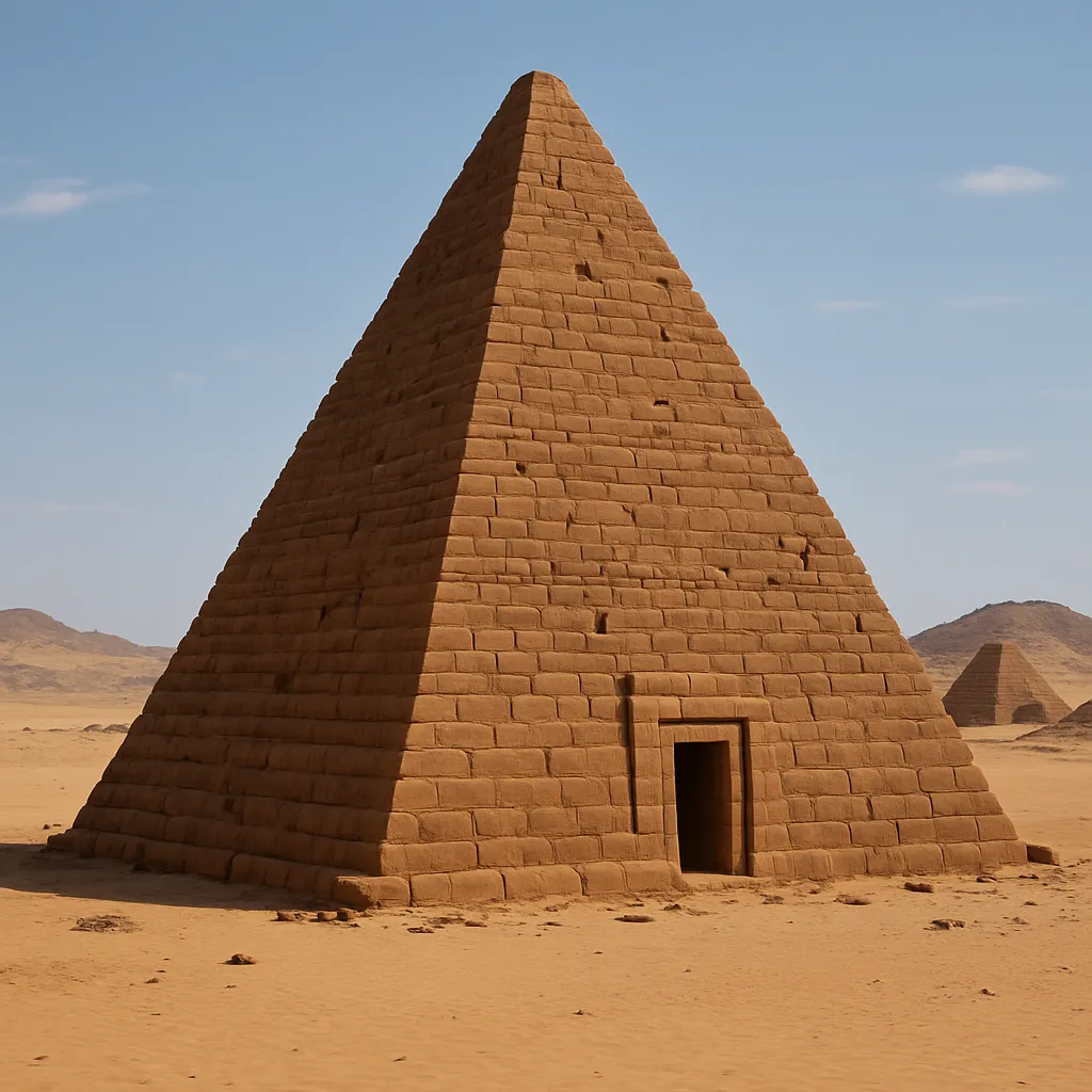Piramida w Meroe (Beg. N 2) – Sudan