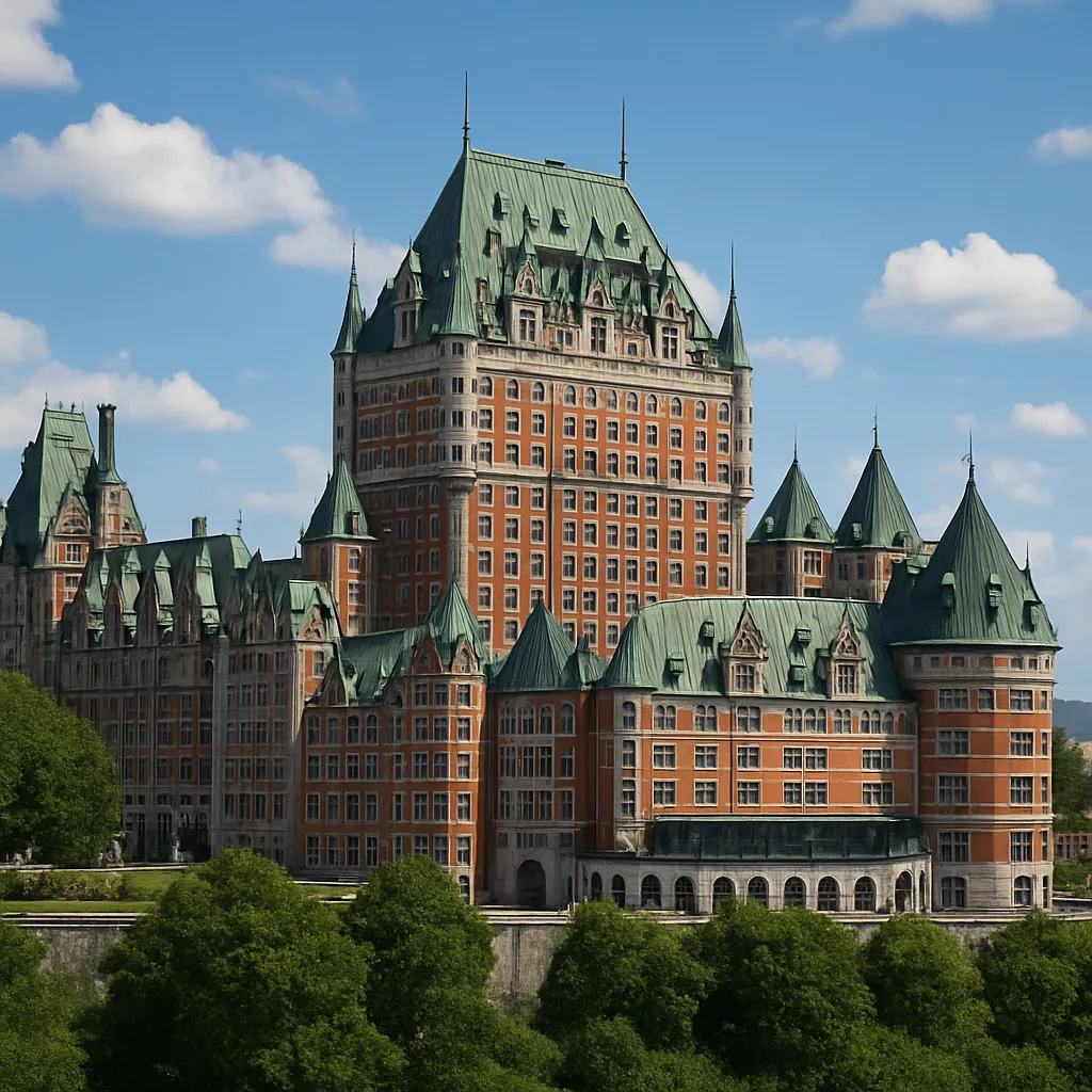 Zamek Frontenac – Kanada
