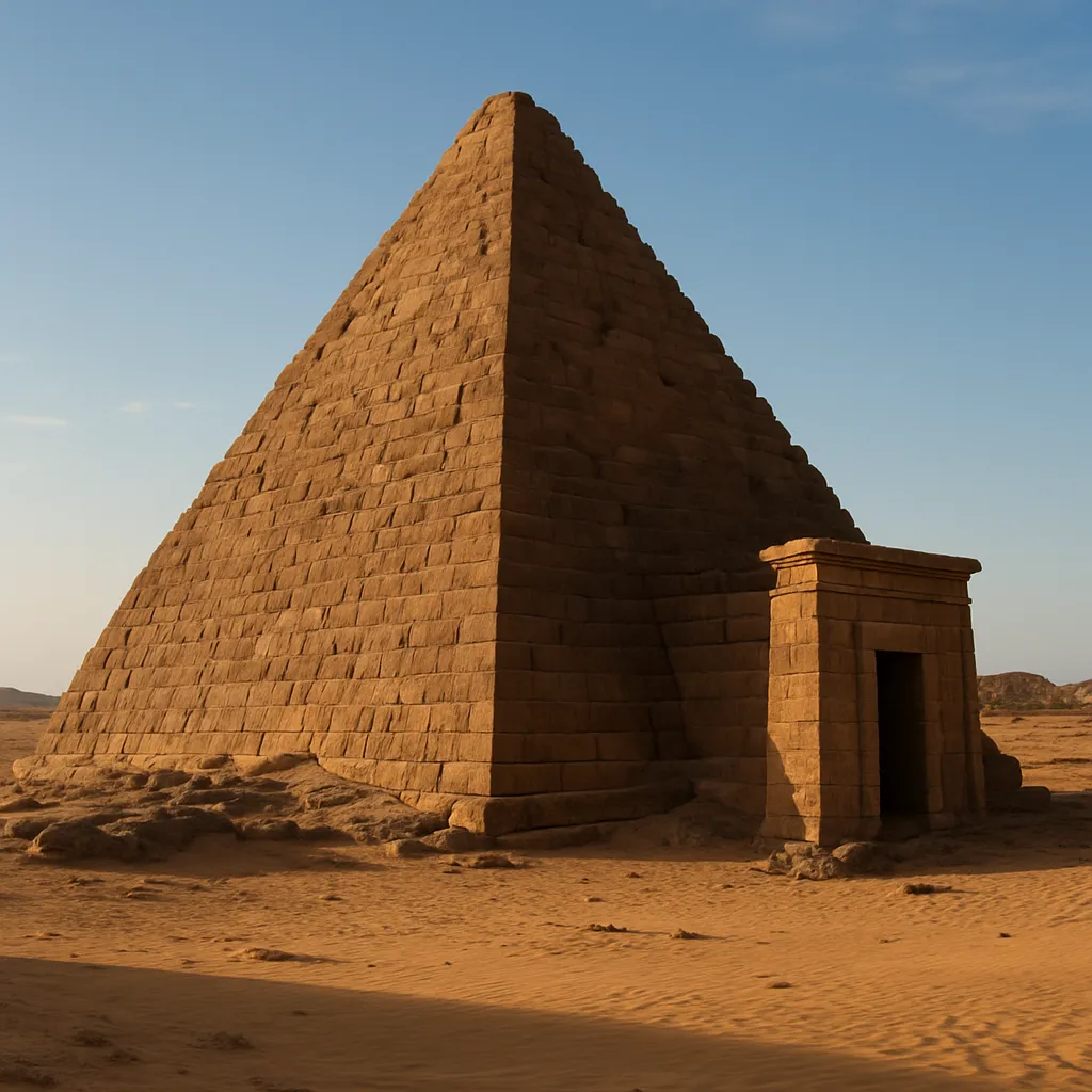 Piramida w Meroe (Beg. N 3) – Sudan