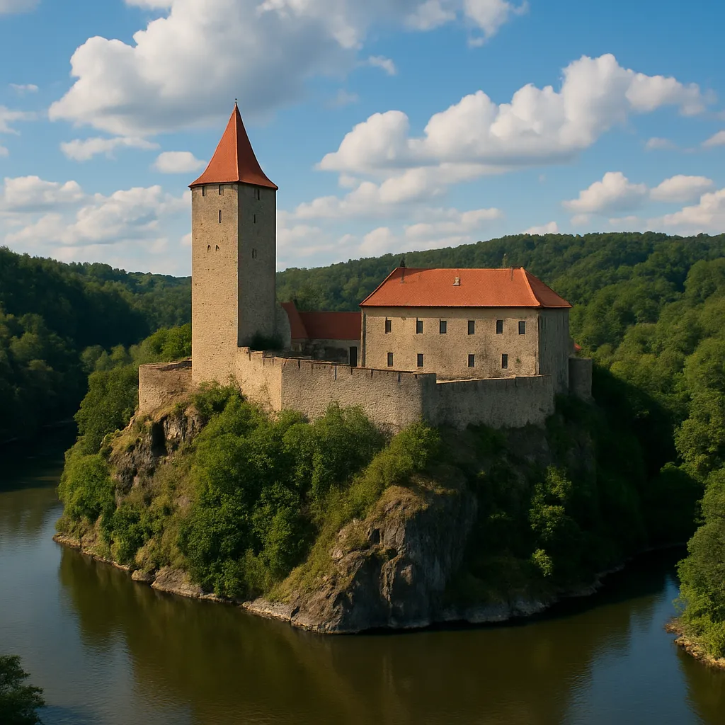 Zamek Zvíkov – Czechy