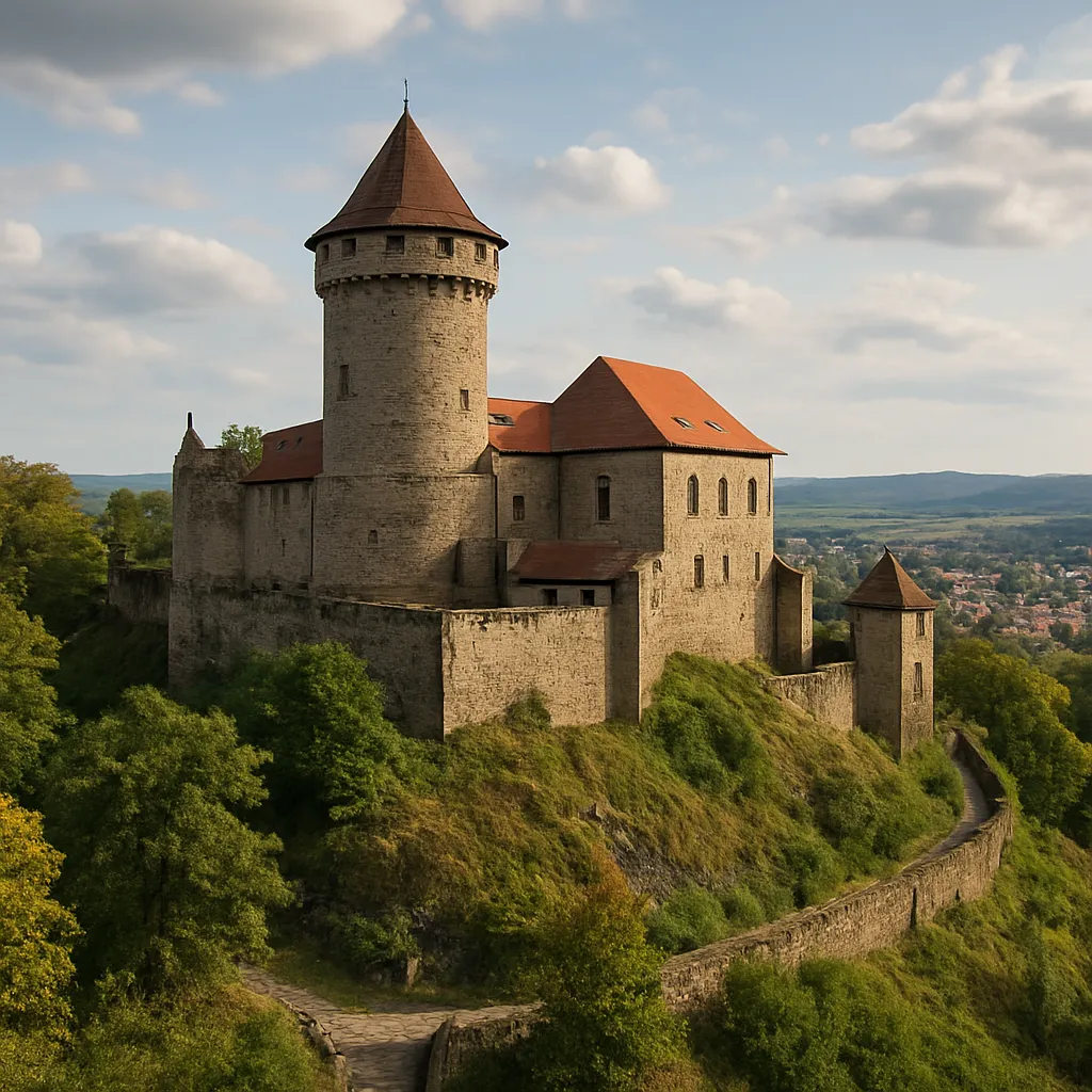 Zamek Hněvín – Czechy