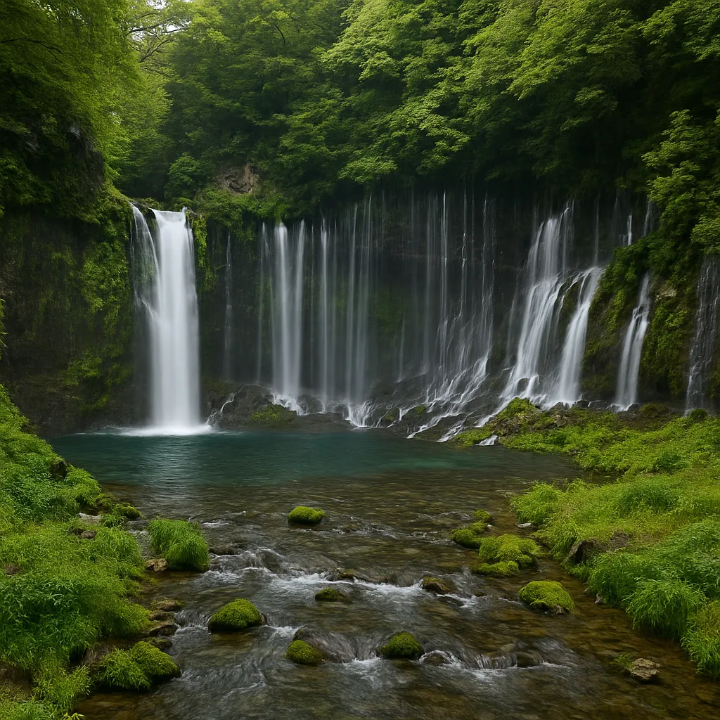 Wodospad Shiraito – Japonia