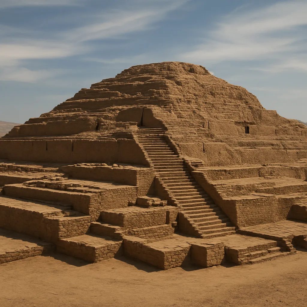 Piramida w Pachacamac (Świątynia Słońca) – Peru