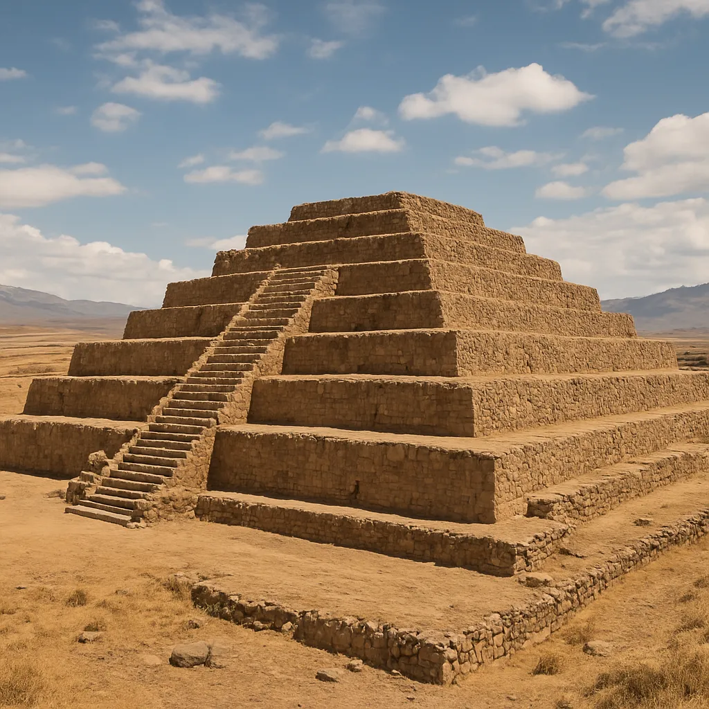 Piramida w Pampa Grande – Peru