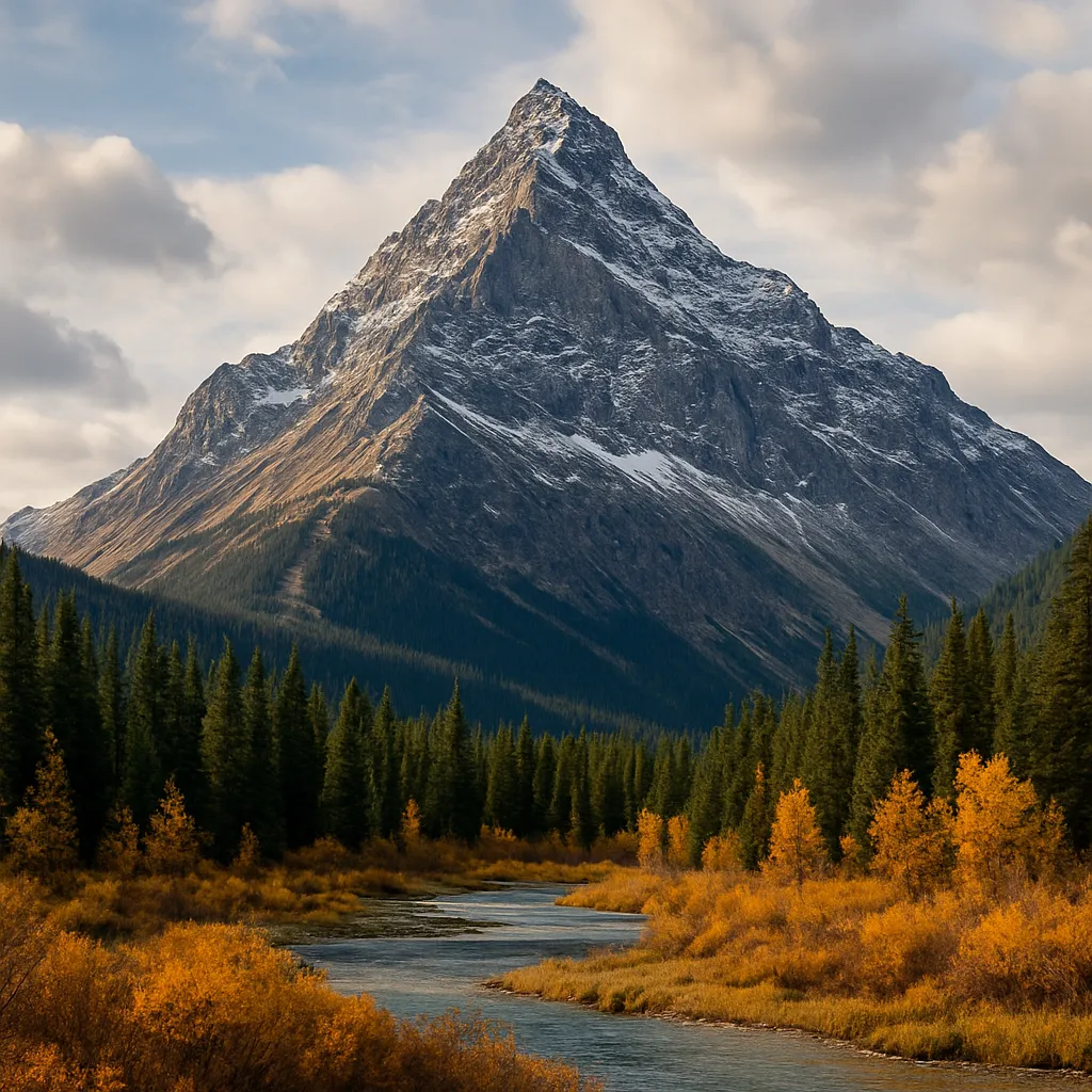 Góra – Mount Shark – Kanada