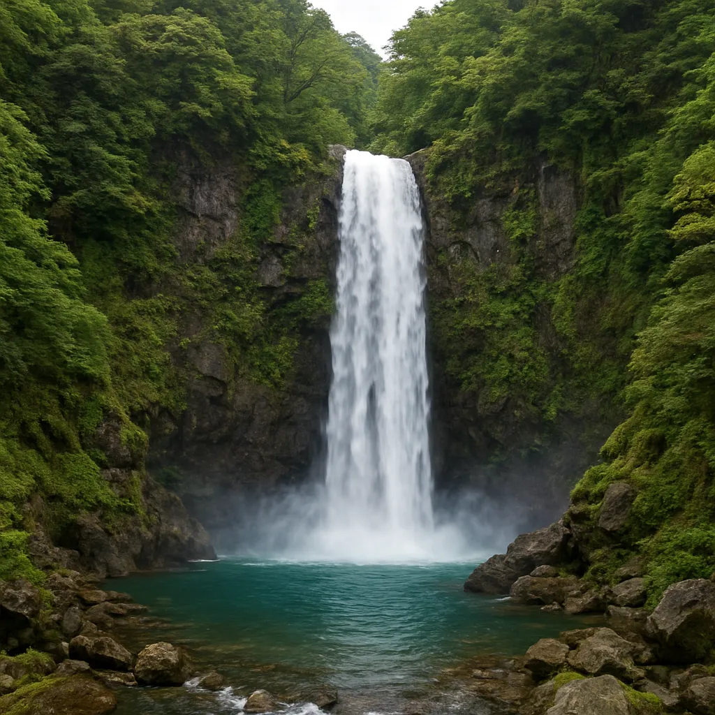 Wodospad Oshin Koshin – Japonia