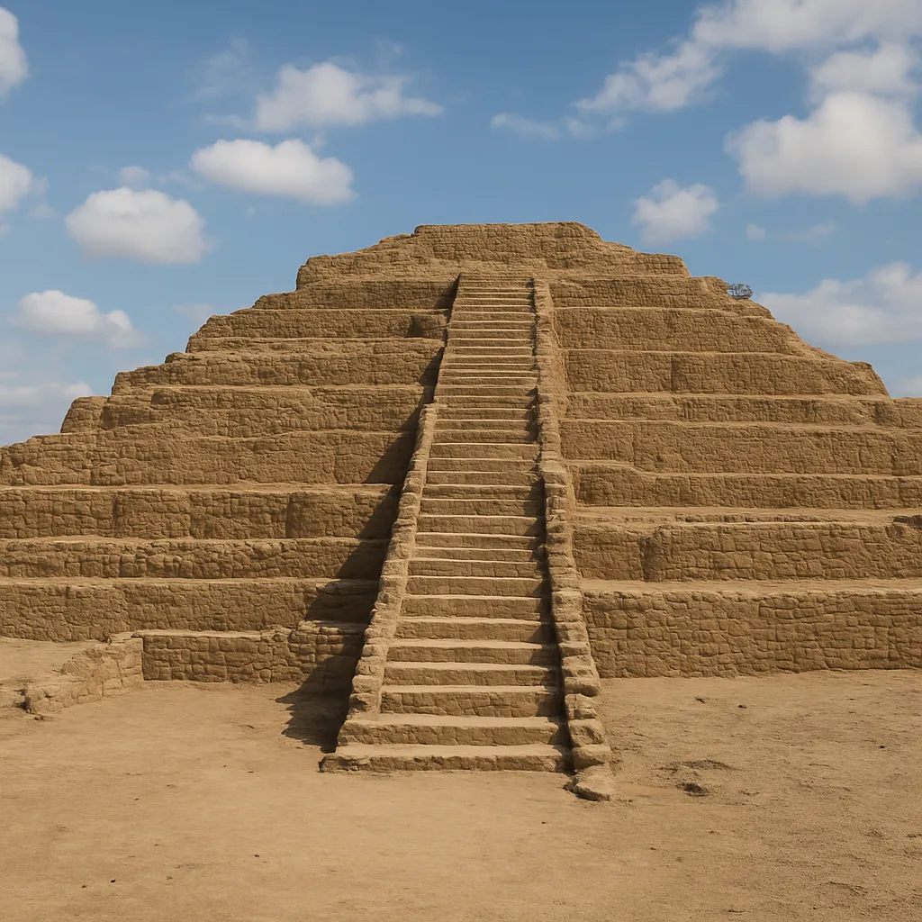 Piramida w Pachacamac (Świątynia Księżyca) – Peru